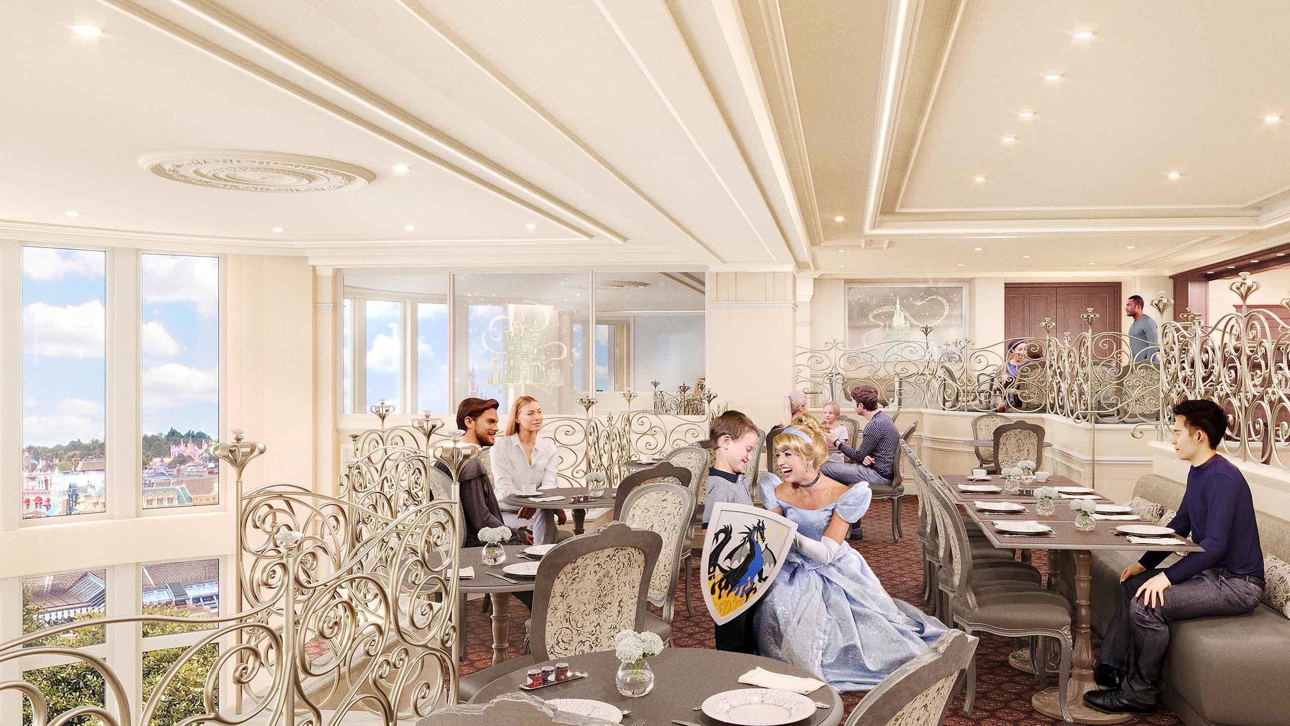 Disneyland Hotel – Lounge Castle Club